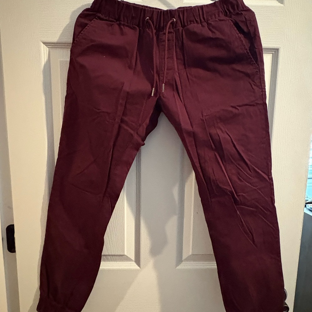 Maroon Rover Jogger Pants